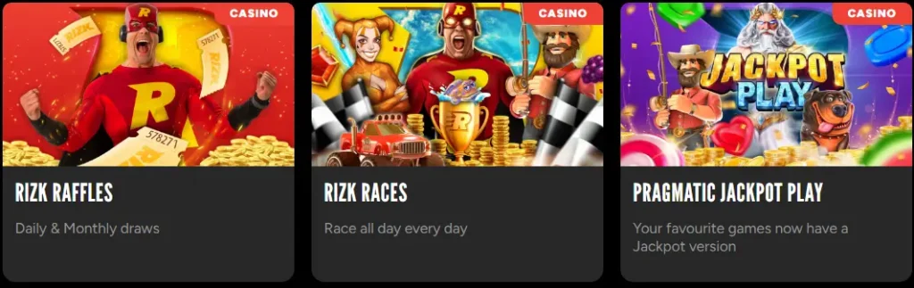 Pragmatic jackpot plays at rizk casino